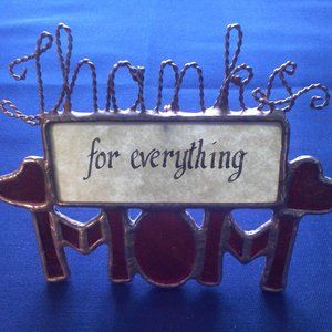 Mother's Appreciation Window Hanger